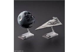 Bandai 1/270000 Star Wars Death Star II/Imperial Star Destroyer Model Kit